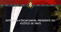 Desktop Screenshot of clubatleticodepinto.com